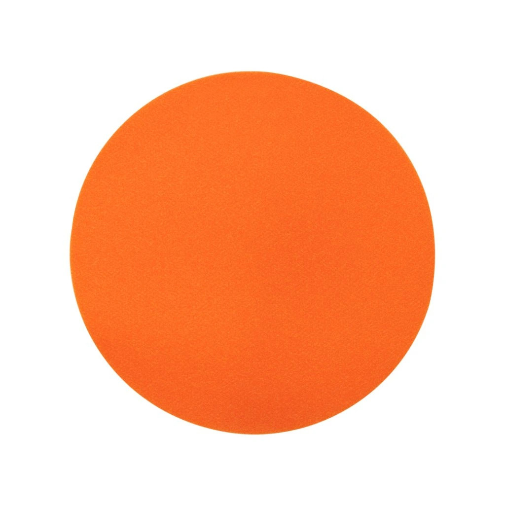 Sedátko kulaté bez ucha 1-vrstvé Yate (podsedák) průměr 35 cm - oranžové