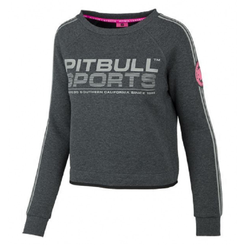 Mikina dámská PitBull West Coast Athletica - tmavě šedá, S