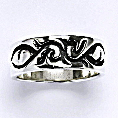 Stříbrný prsten s patinou,prsten ze stříbra,váha 7,77 g