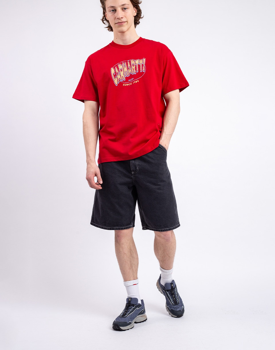 Carhartt WIP Simple Short Black heavy stone wash 31
