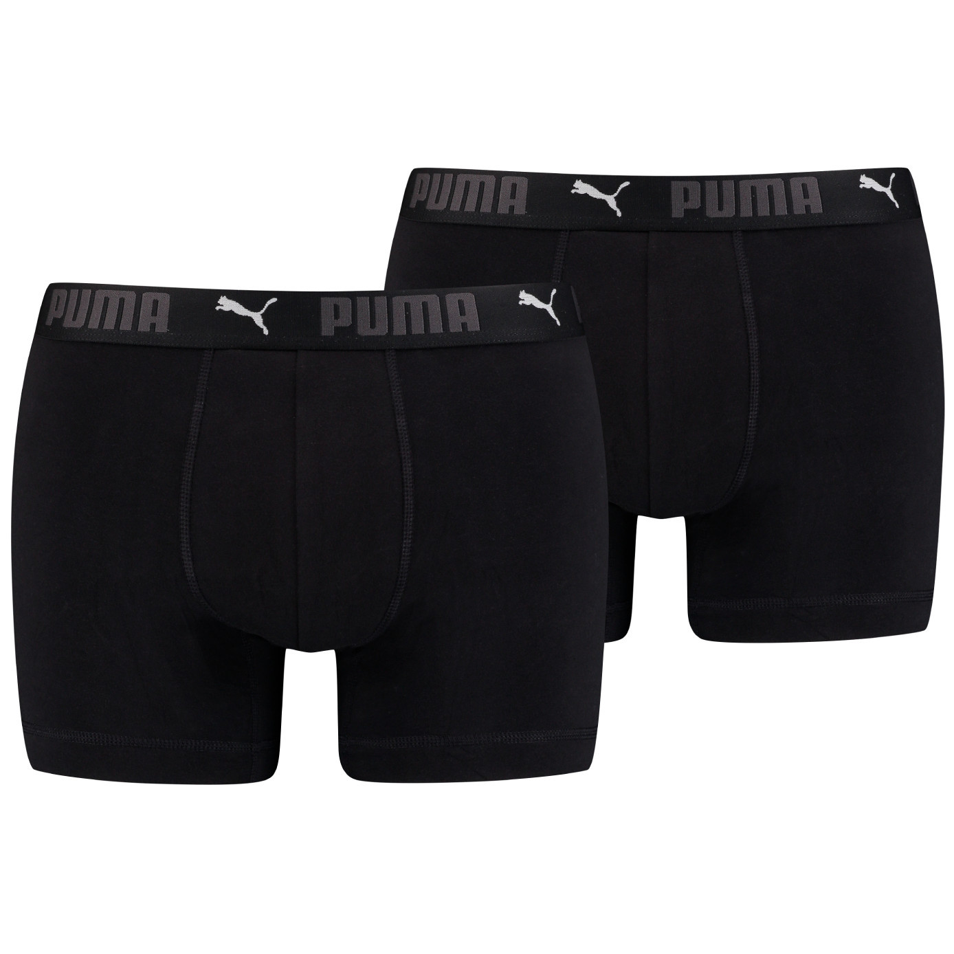 Pánské boxerky Puma Sport Cotton Boxers 2P Velikost: L / Barva: černá