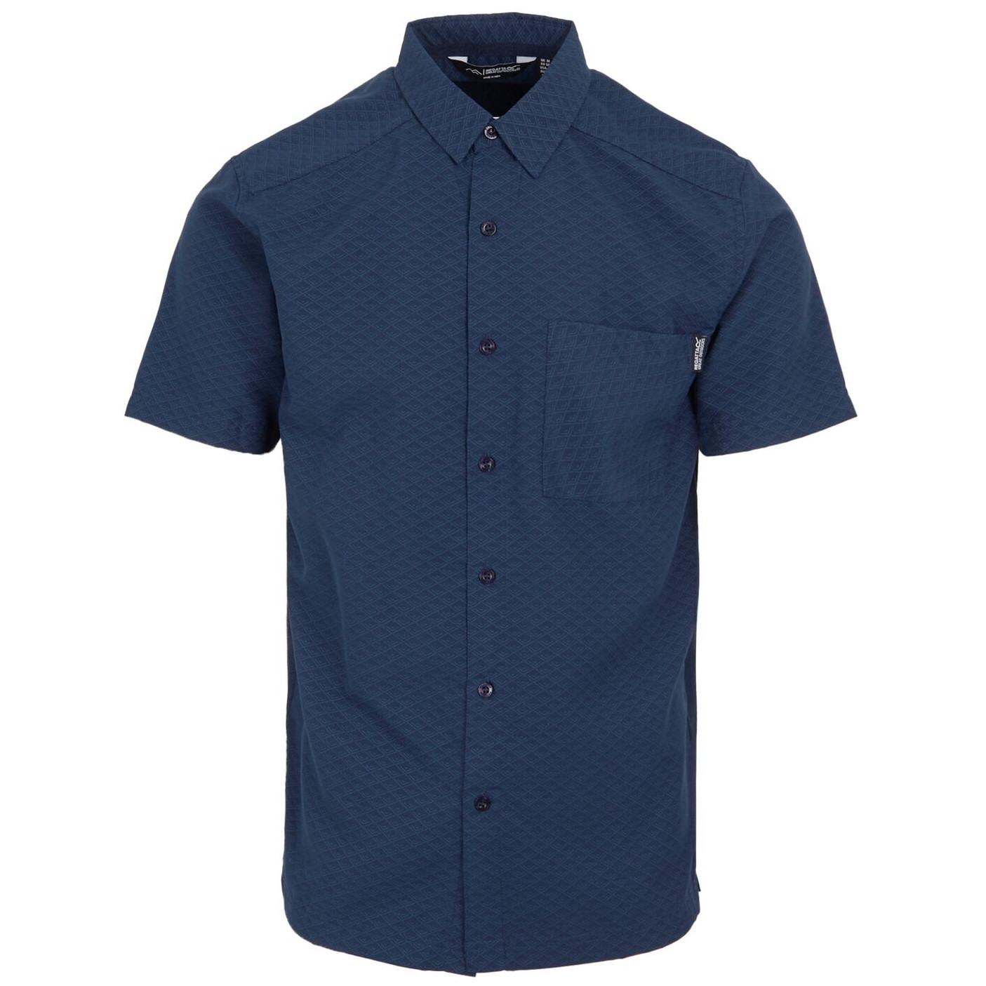 Pánská košile Regatta Mindano IX Velikost: L / Barva: tmavě modrá