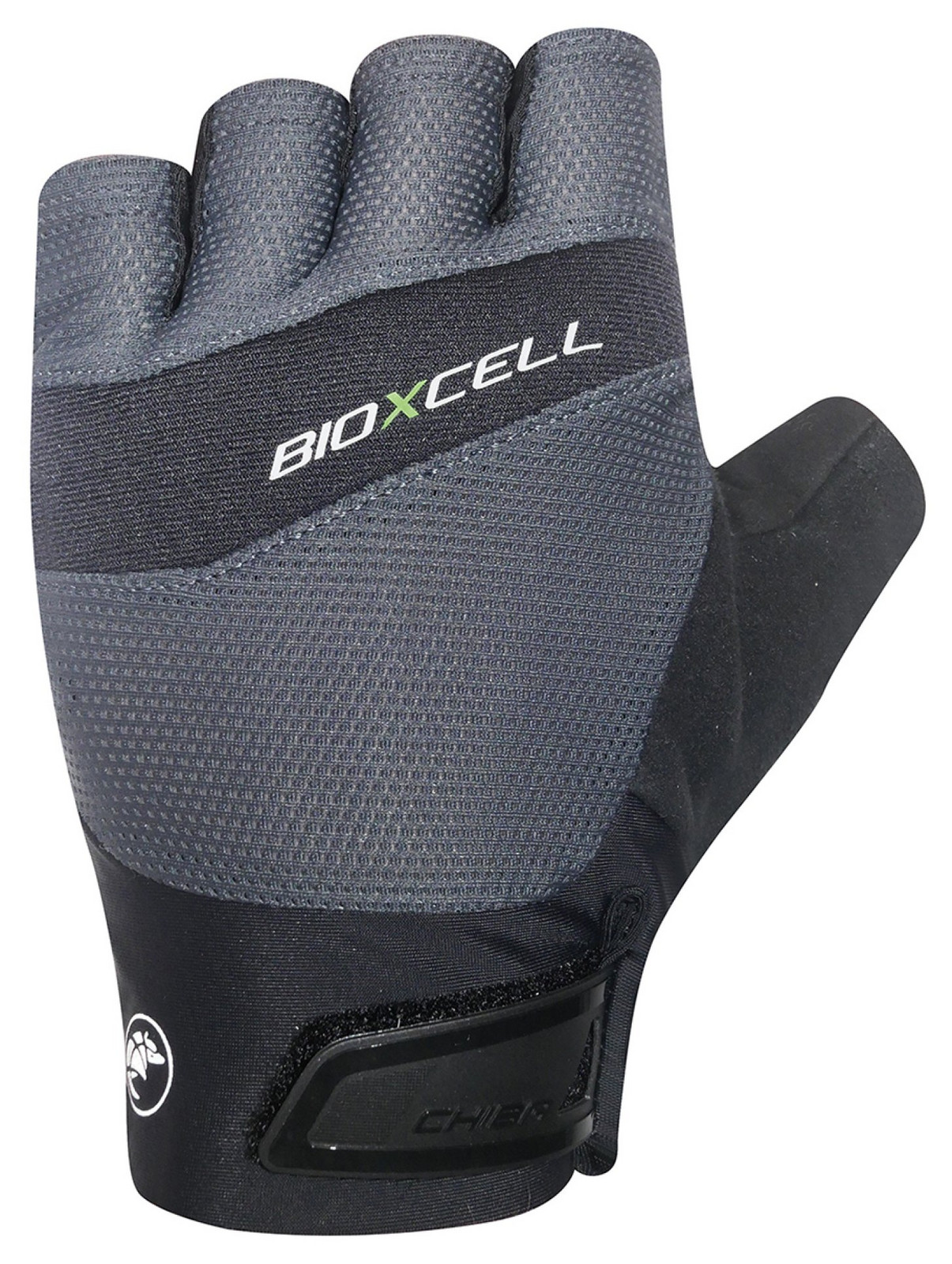 Luxusní cyklorukavice Chiba BIOXCELL PRO 3D proti brnění, šedé 2XL