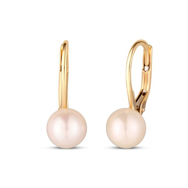 Náušnice s perlou 235-288-036417 2.35g