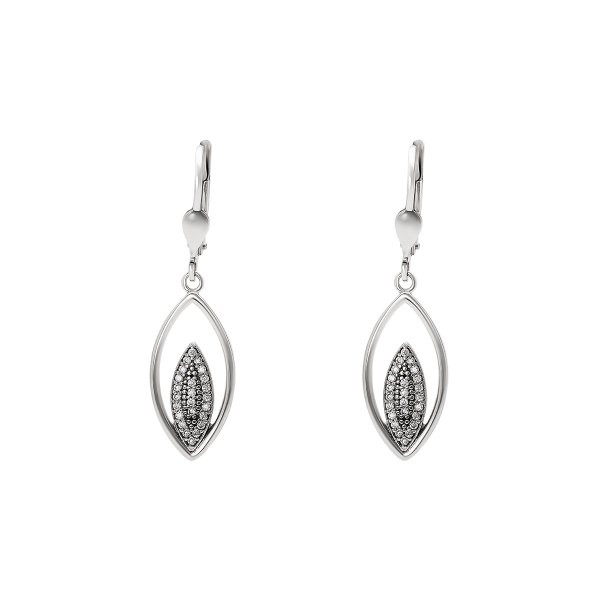 Náušnice se syntetickými kameny 336-569-008162 3.35g