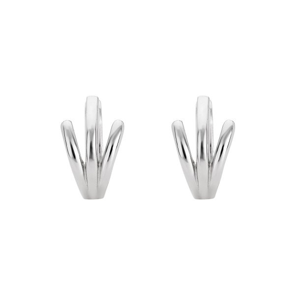 Náušnice bez kamenů 131-286-323720-0000