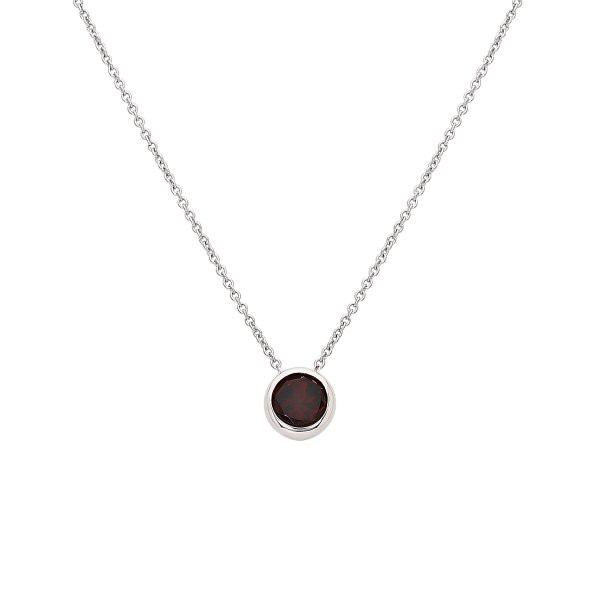 Náhrdelník se syntetickými kameny 176-286-Č99245-0000