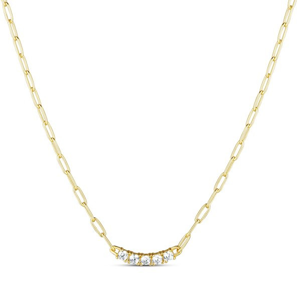 Náhrdelník se syntetickými kameny 676-596-563600-0000