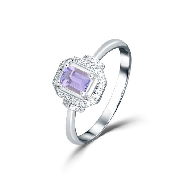 Prsten s tanzanitem 324-958-TA26 52-3.05g