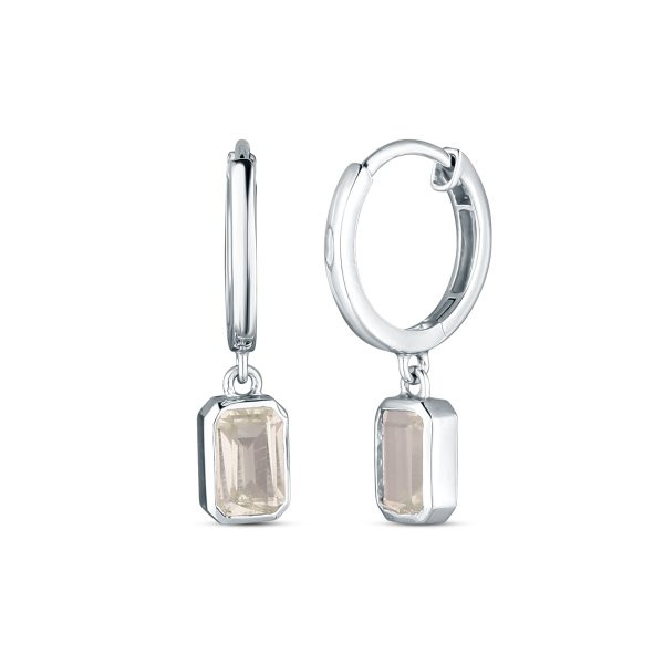 Náušnice se zeleným ametystem 334-955-GA4719 1.90g