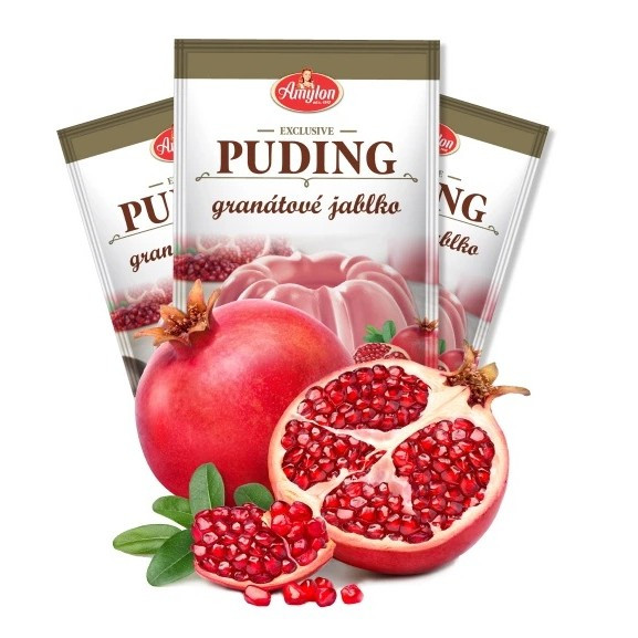 Amylon Exclusive puding granátové jablko