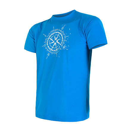 SENSOR COOLMAX FRESH PT KOMPAS pánské triko kr.rukáv modrá Velikost: XL 8592837026695