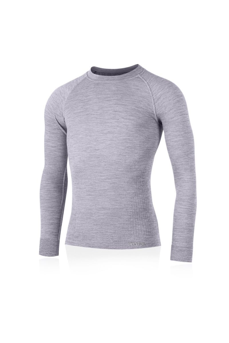 Lasting pánské merino triko MAPOL 8440 šedé Velikost: L/XL
