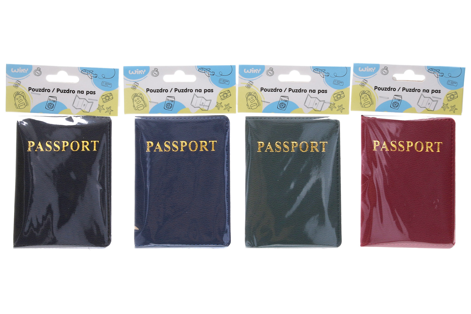 Pouzdro na pas kožený design