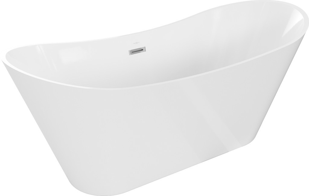 MEXEN Celia vana volně stojící 170x75 cm, bílá bez krytky přepadu a zátky 52331707500-SS