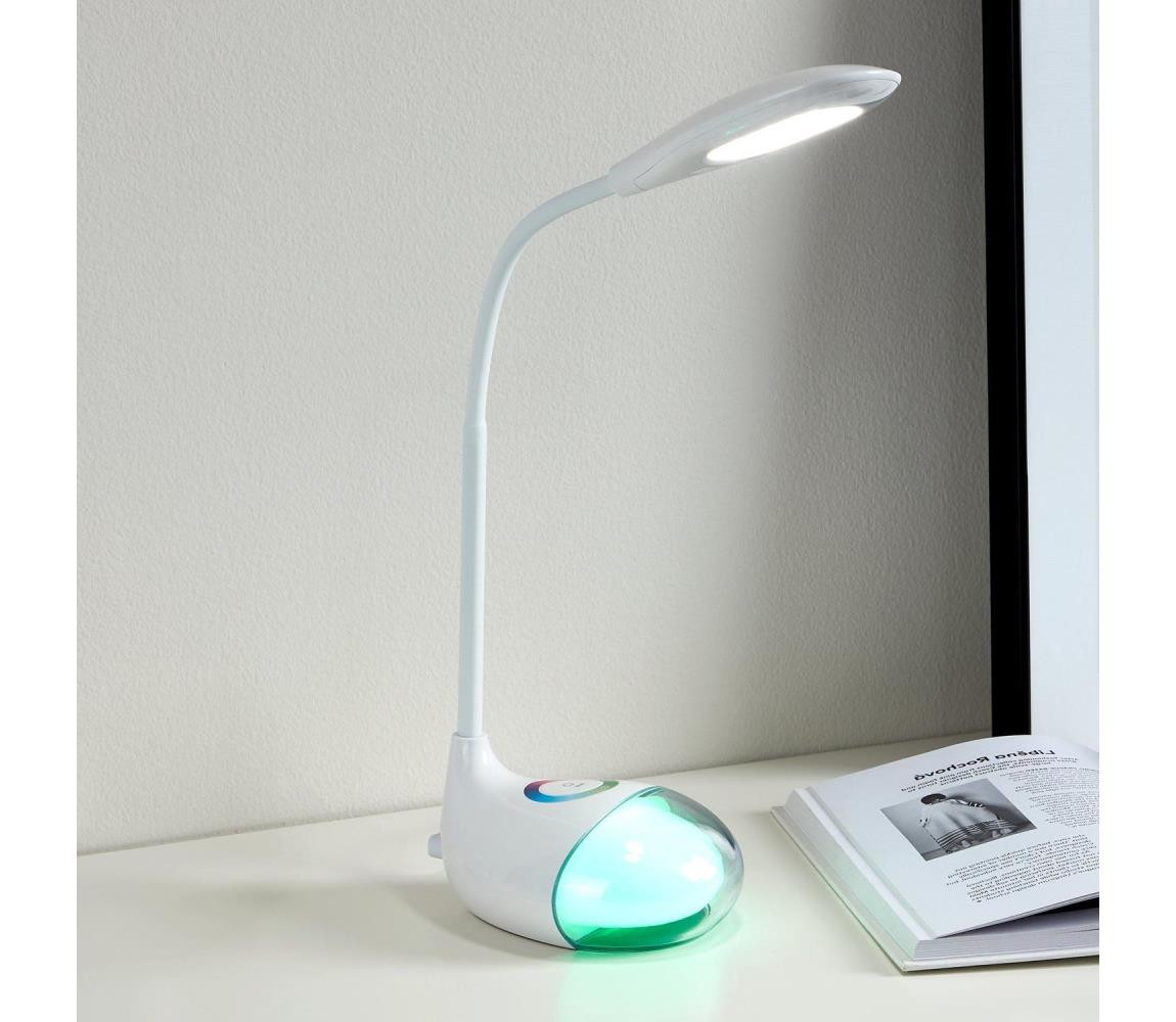 Eglo Eglo 97078 - LED Stmívatelná stolní lampa CABADO 1 1xLED/2,2W+0,3W/230V RGB