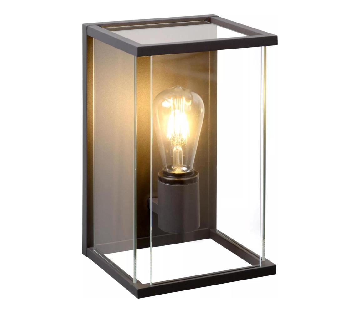 Lucide Lucide 27883/01/30 - Venkovní nástěnné svítidlo CLAIRE 1xE27/15W/230V IP54
