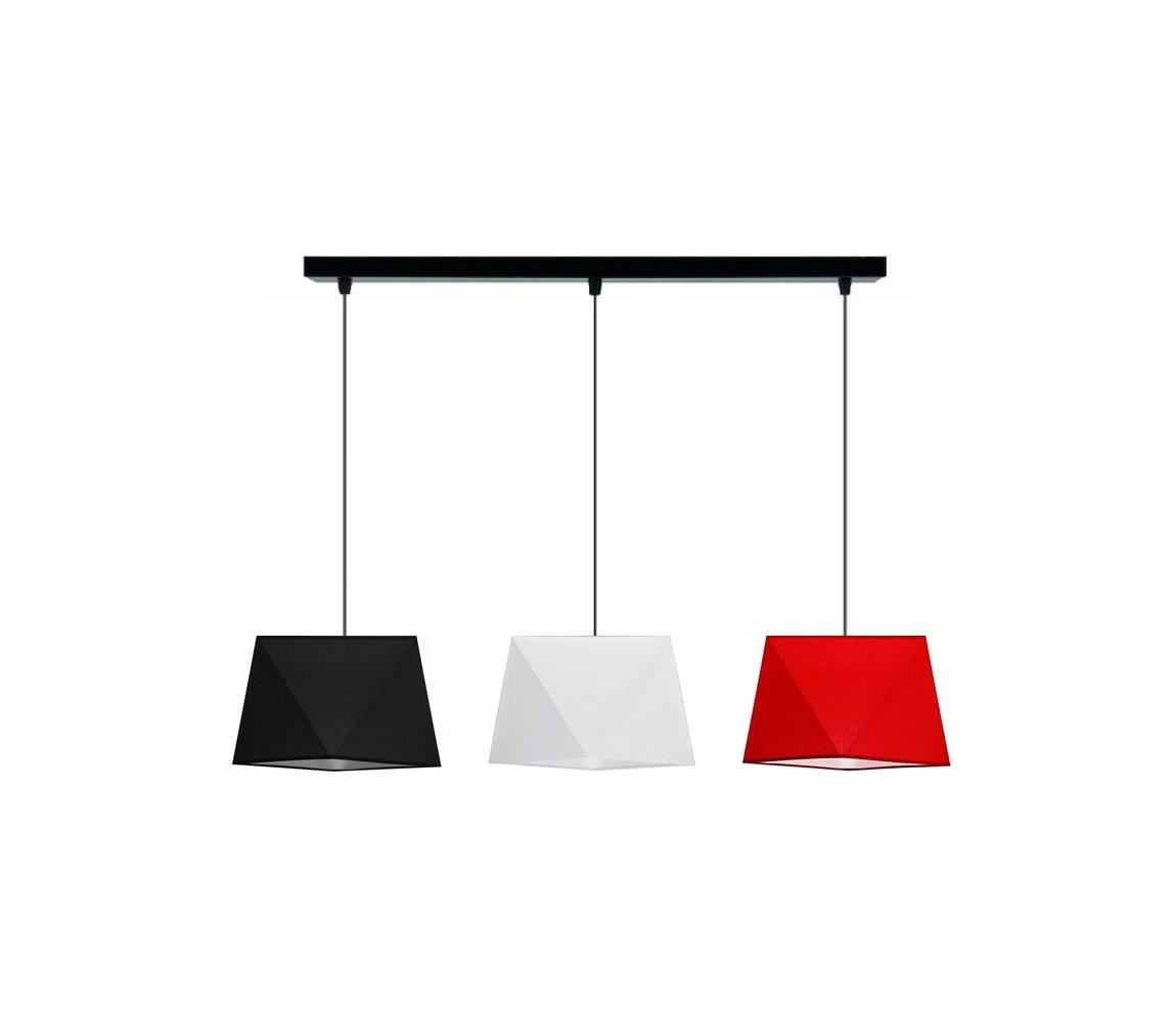 Lustr na lanku DIAMENT 3xE27/60W/230V