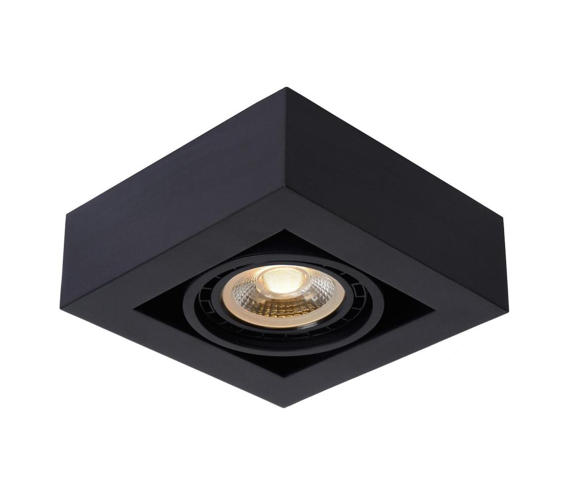 Lucide Lucide 09120/12/30 - LED Stmívatelné bodové svítidlo ZEFIX 1xGU10/12W/230V černá