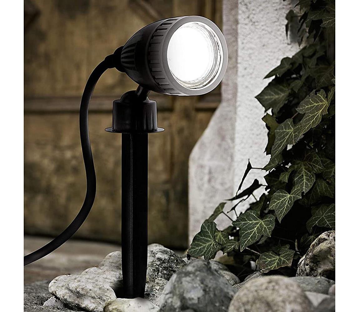 Eglo Eglo 98052 - LED RGB Venkovní lampa NEMA-C 1xGU10/5W/230V IP44