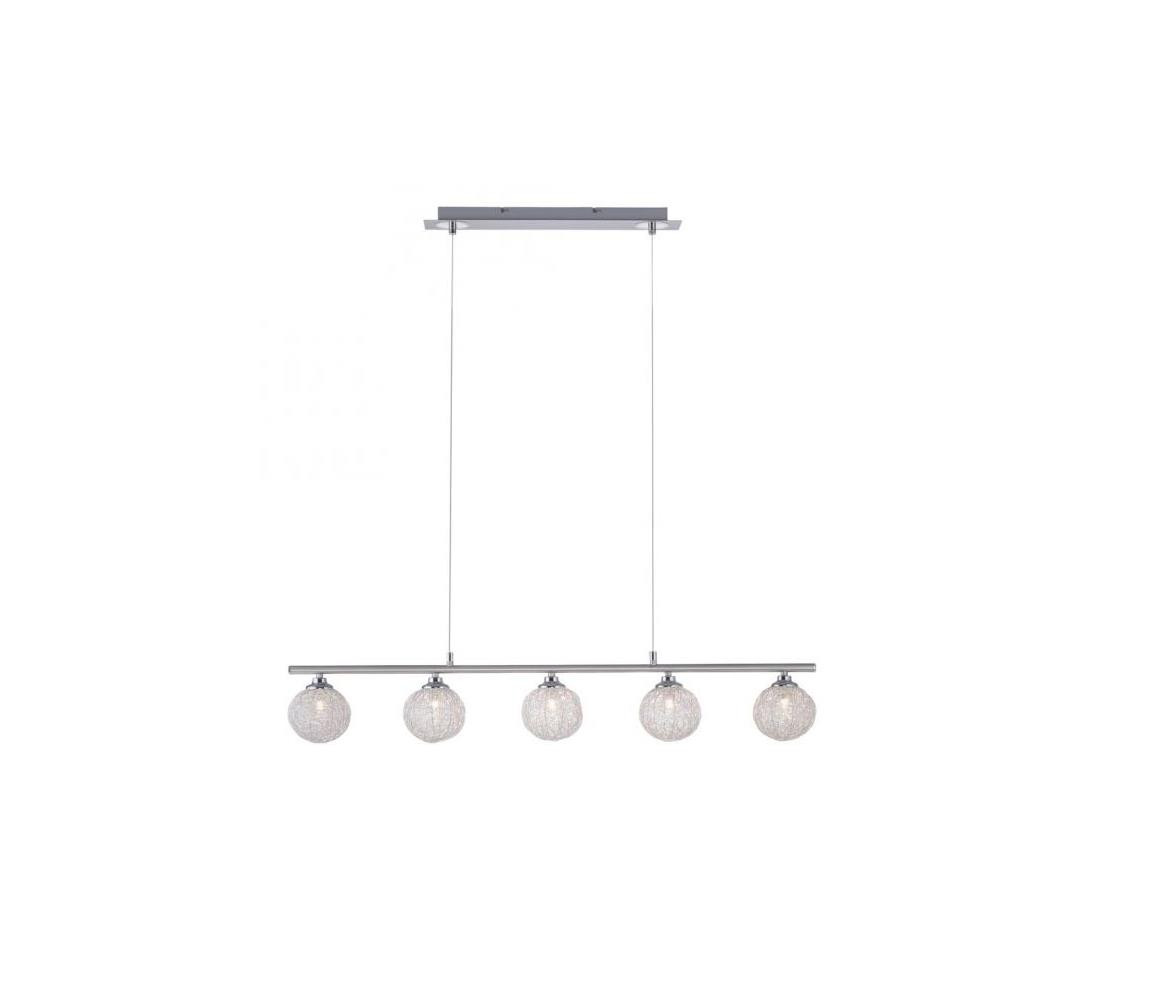 Paul Neuhaus Paul Neuhaus 2790-55 - Lustr na lanku WOMBLE 5xG9/28W/230V