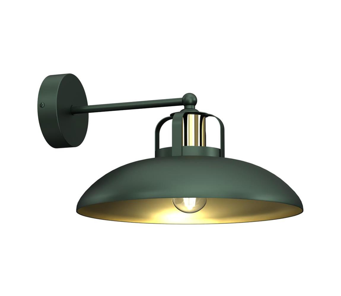Nástěnné svítidlo FELIX 1xE27/60W/230V zelená