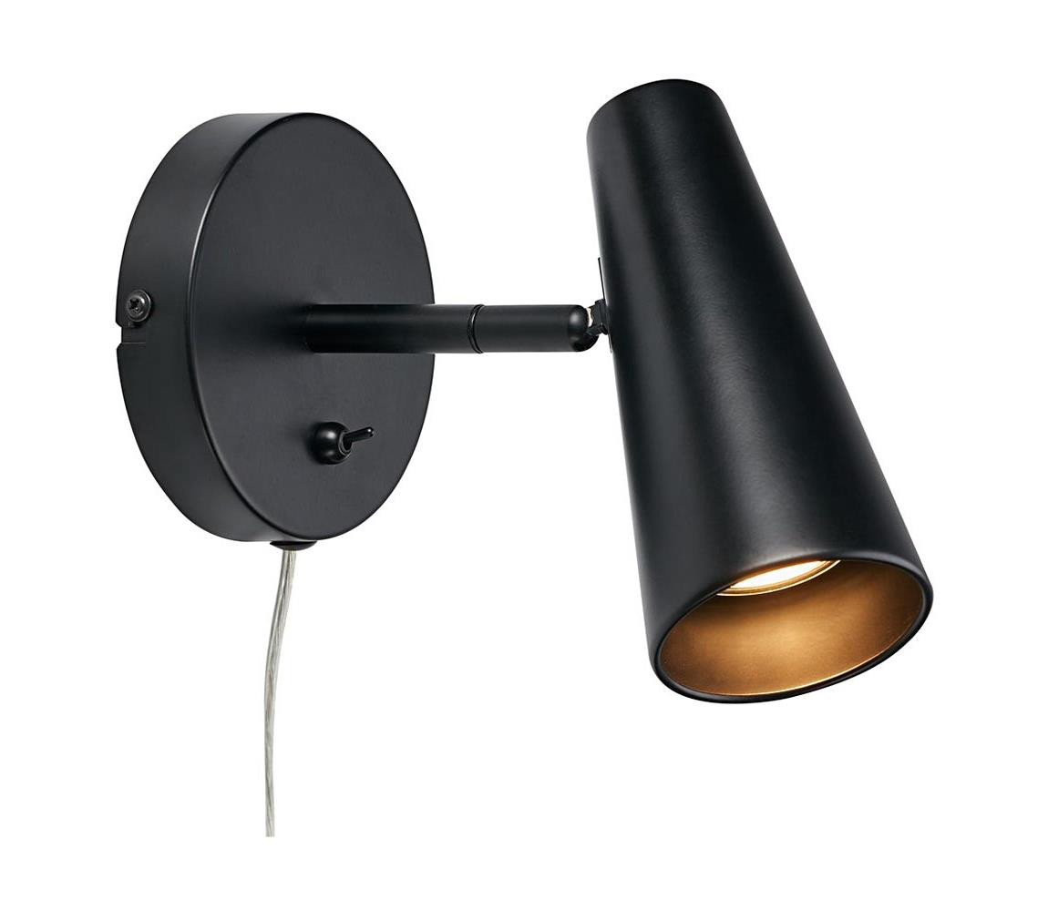 Markslöjd Markslöjd 108200 - Nástěnné bodové svítidlo CREST 1xGU10/7W/230V černá