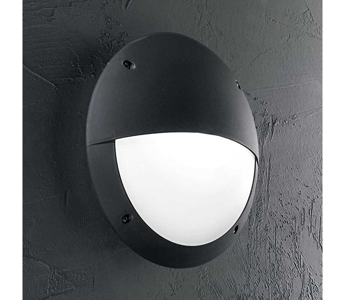 Ideal Lux Ideal Lux - Venkovní nástěnné svítidlo LUCIA 1xE27/23W/230V IP66 černá