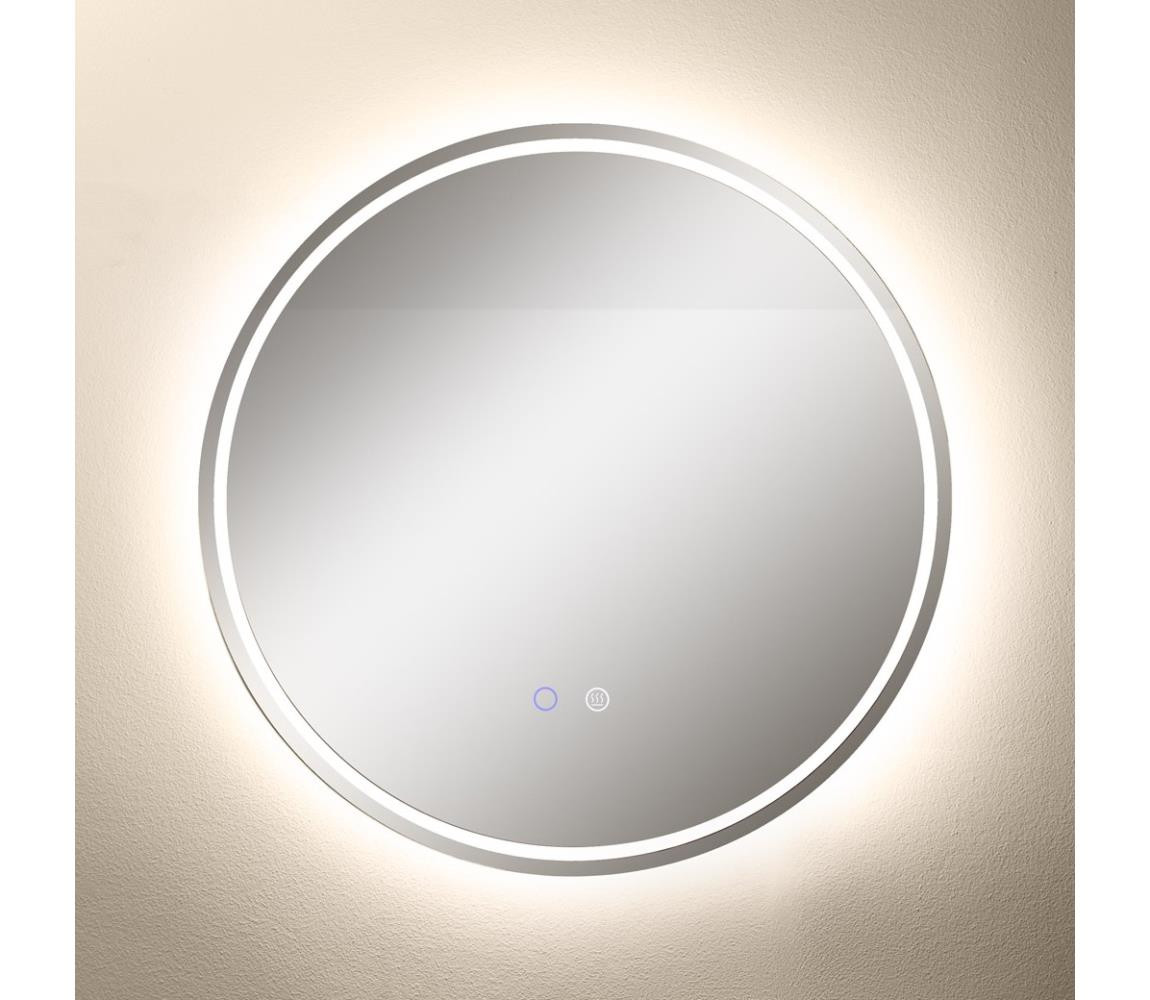 Zuma Line Zuma Line D3004-60-LED Koup. zrcadlo s podsv. 24W/230V 3000/4000/6000K IP44 bílá