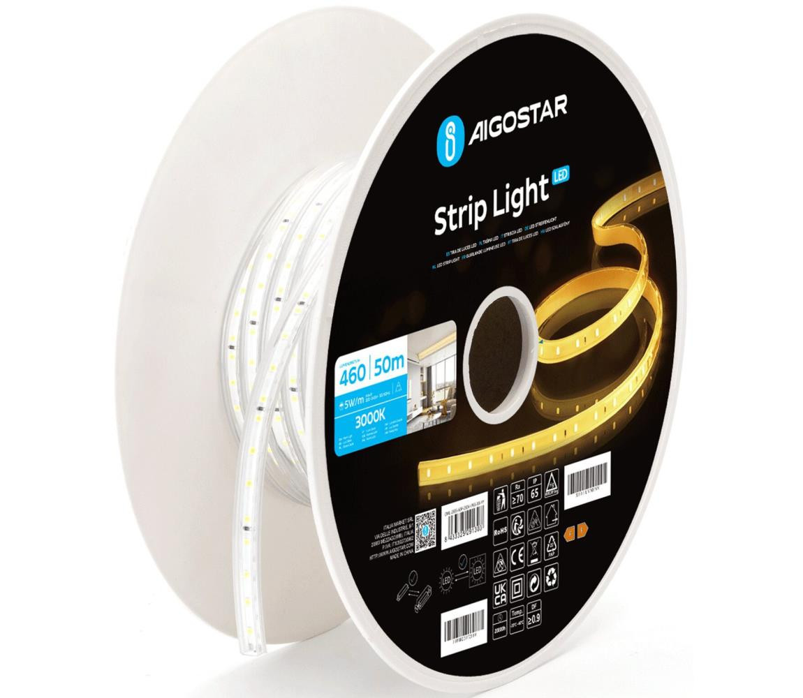 B.V.  - LED Pásek LED/250W/230V 50m 3000K IP65