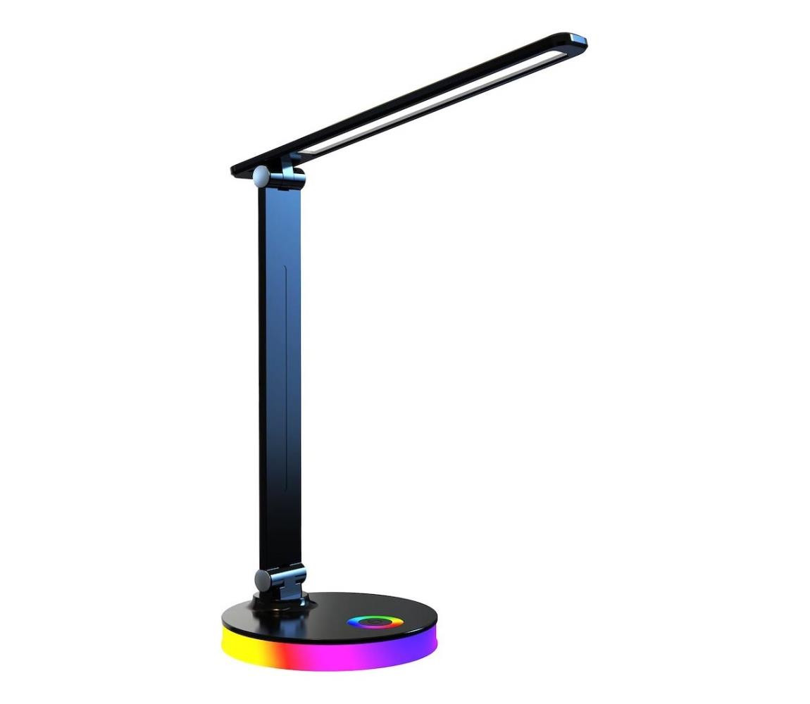 LED RGBW Stolní lampa BRUNO LED/5W/5V 3000/4500/6000K černá