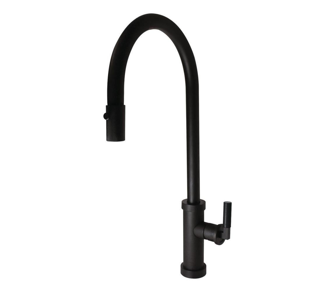 ALVEUS ALVEUS 1132179 - Dřezová baterie s vytahovací sprškou NERINA 46,8 cm černá