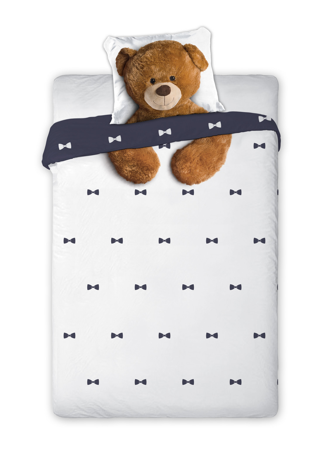 FARO Bavlněné povlečení 140x200 + 70x90 cm - Medvídek 017