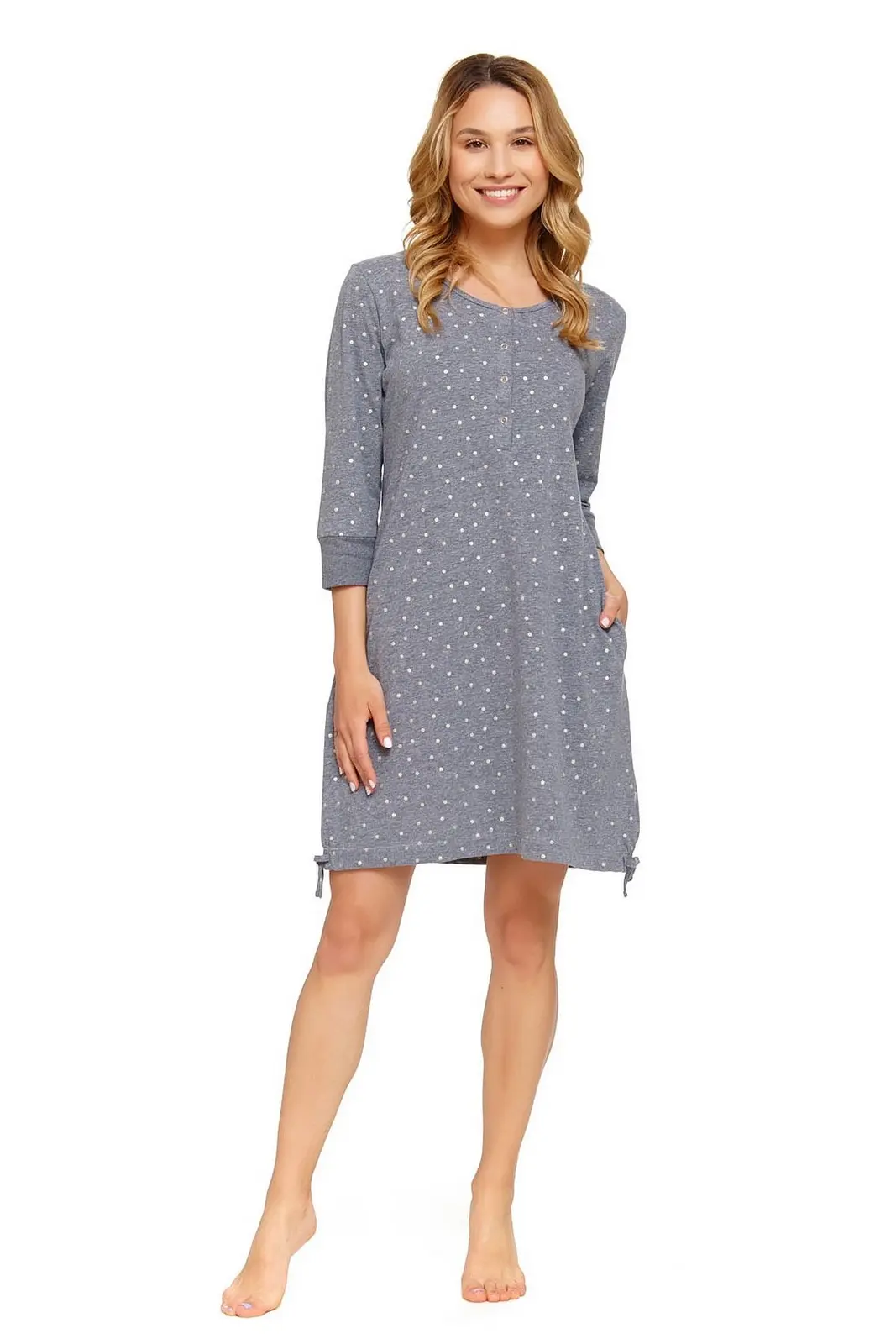 Dámská noční košilka 9941 grey