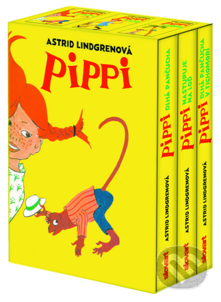 Pippi Dlhá pančucha (3-dielny set) - Astrid Lindgren