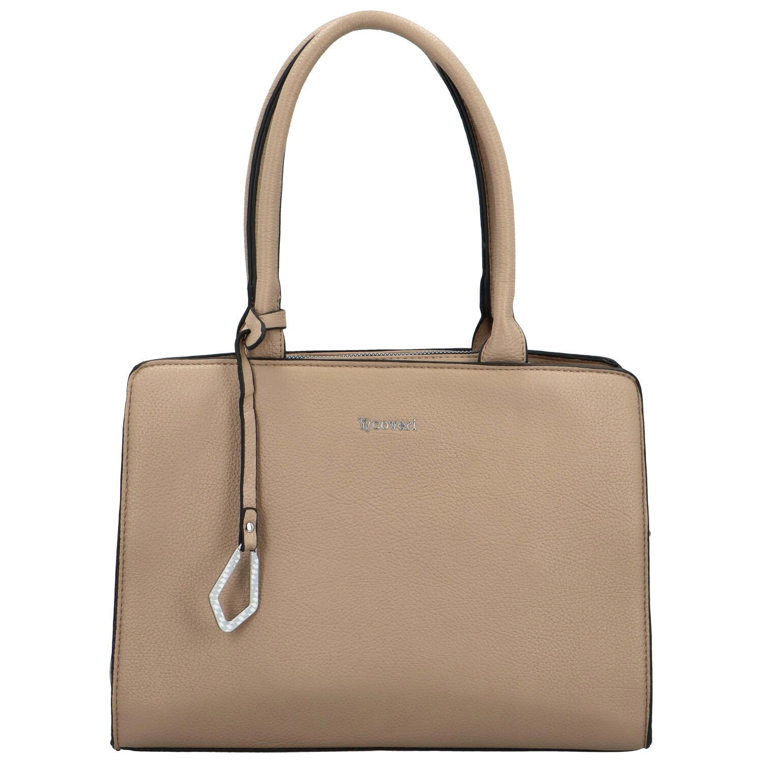 Dámská kabelka do ruky tmavě béžová - Coveri Fiadela béžová