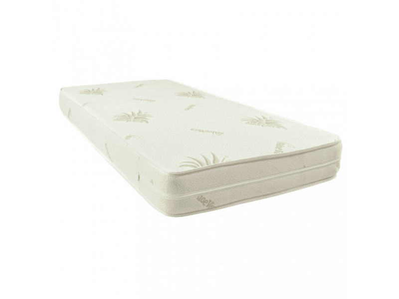 LittleUp MATRACE S POTAhEM ALOE VERA - KOKOS-PĚNA-LATEX, VÝŠKA 11 CM 120 X 60 CM