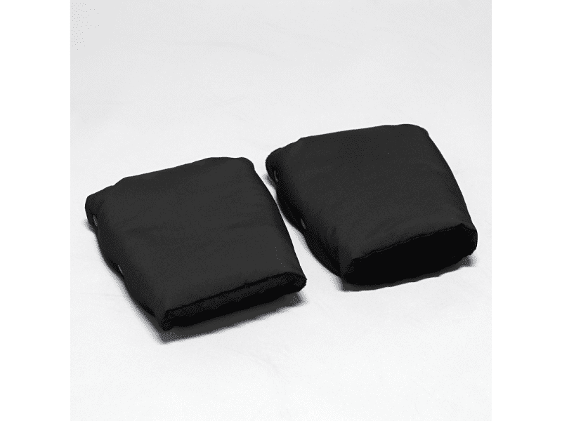 Kidiloo Rukávník DĚLENÝ černo-černý