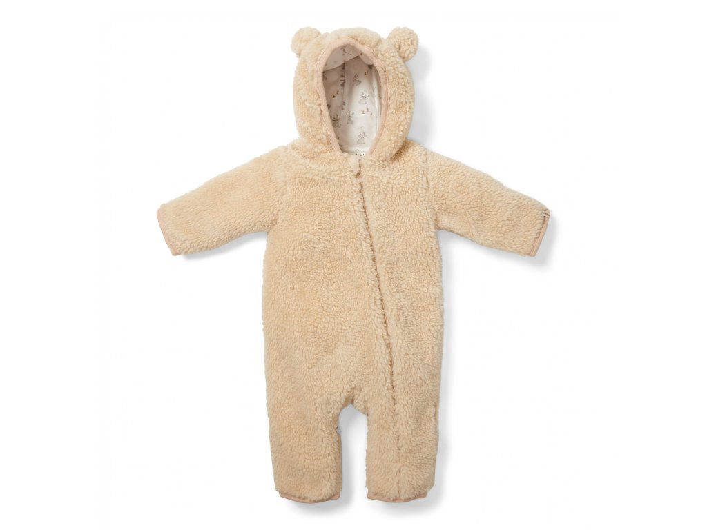 Little Dutch Overal Teddy Sand vel. 74/80