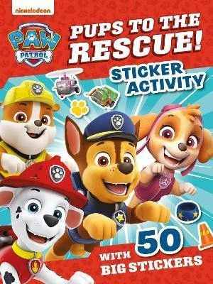 PAW Patrol Pups to the Rescue! Sticker Activity - Patrol Paw