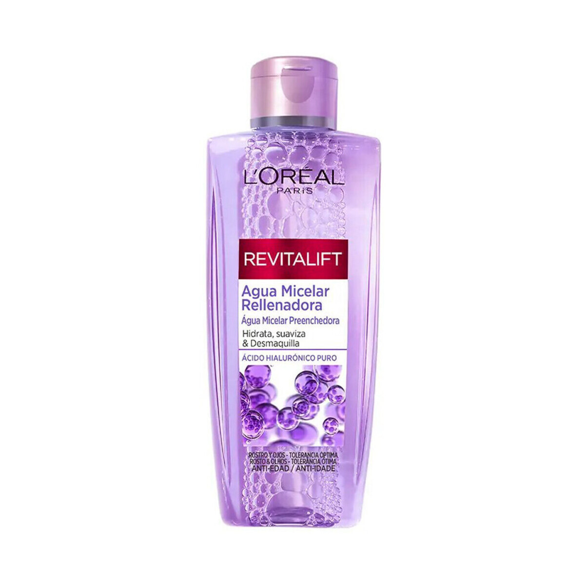 L'oréal  Hyaluronic Acid Pur Revitalift Filler Micellar Water 20