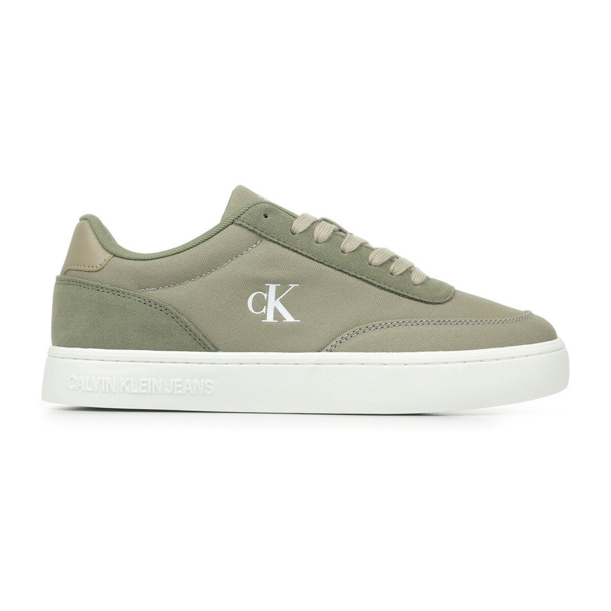 Calvin Klein Jeans  Classic Cupsole Mg Canvas  Béžová