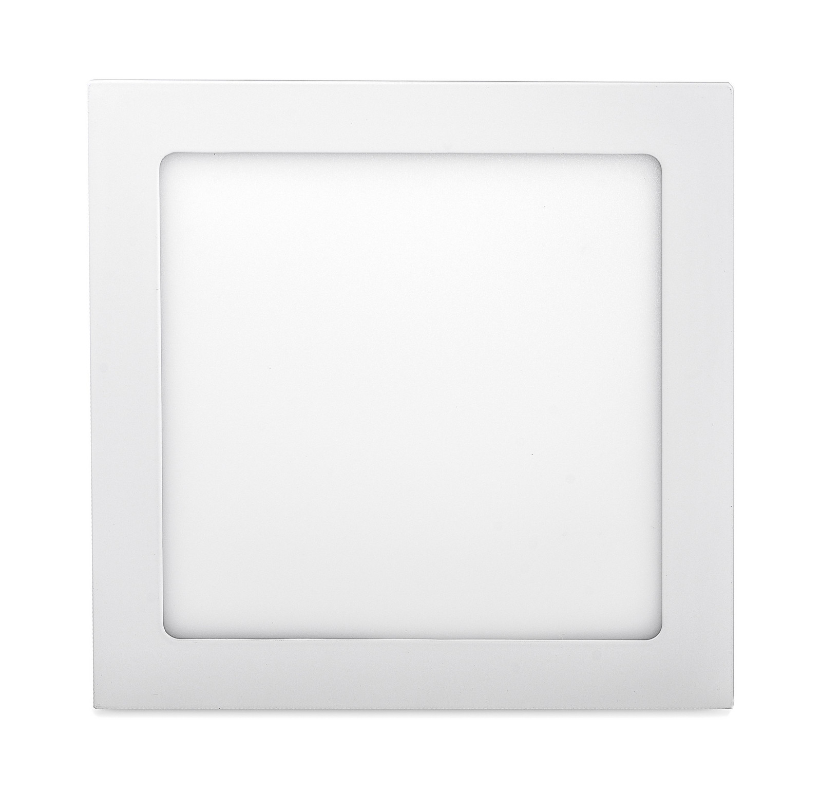 LED Solution Bílý vestavný LED panel hranatý 170 x 170mm 12W Barva světla: Teplá bílá 191168