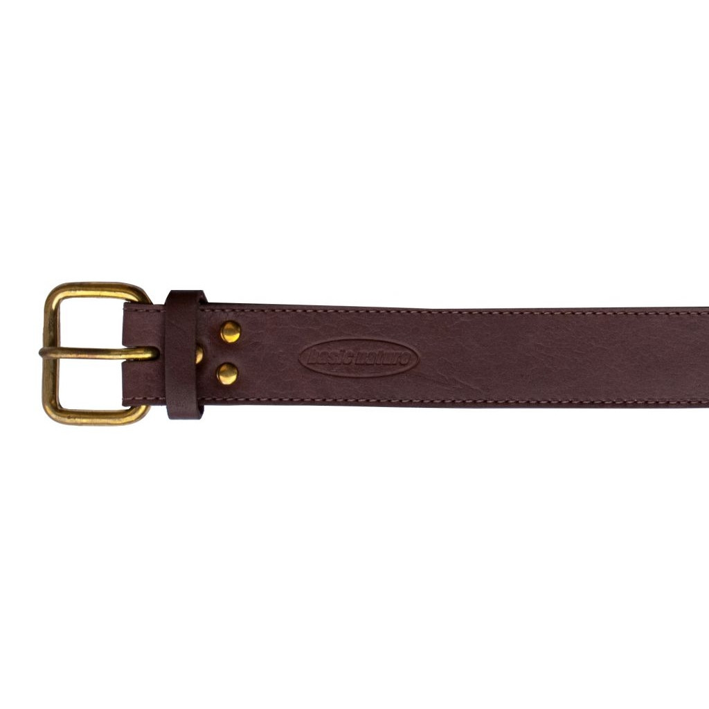 Opasek Basic Nature Money Belt Classic - hnědý, 110
