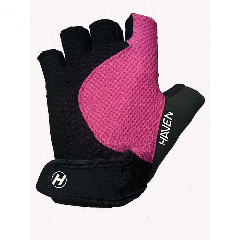 Rukavice Haven Kiowa Short - černé-růžové, 3XL