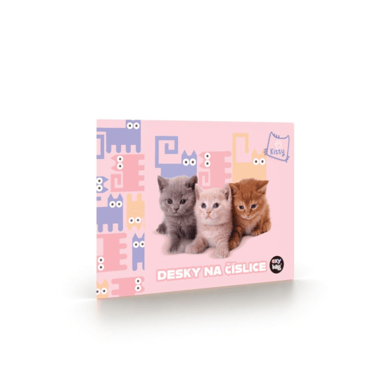 Oxybag Desky na číslice - Mazlíčci - 3-94225