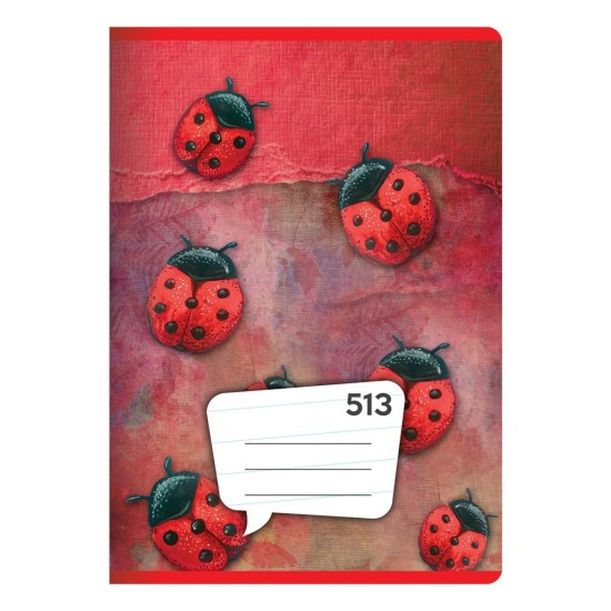 JUNIOR Školní sešit 513 - A5, linkovaný, 10 listů