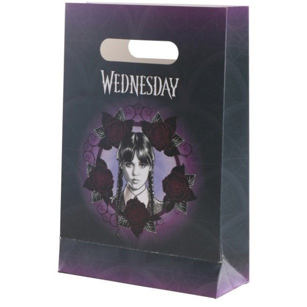 Wednesday party - Tašky papírové  4 ks