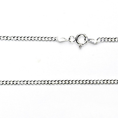 Stříbrný řetízek, ID 14028  - 65 cm
