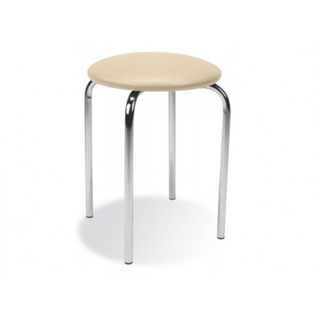 Nowy Styl Zdravotnická pracovní stolička - taburet CHICO HODNOTY čalounění Nowy styl V02N - tm.šedá imitace kůže